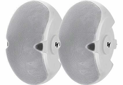 EVID 4.2W TWO-WAY TWIN 4" WOOFER AND 1" HORN LOADED 100 X 90 TWEETER.WHITE CABINET (SOLD AND PRICED PER PAIR)